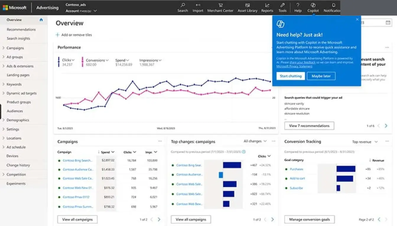 Microsoft Ads warrington