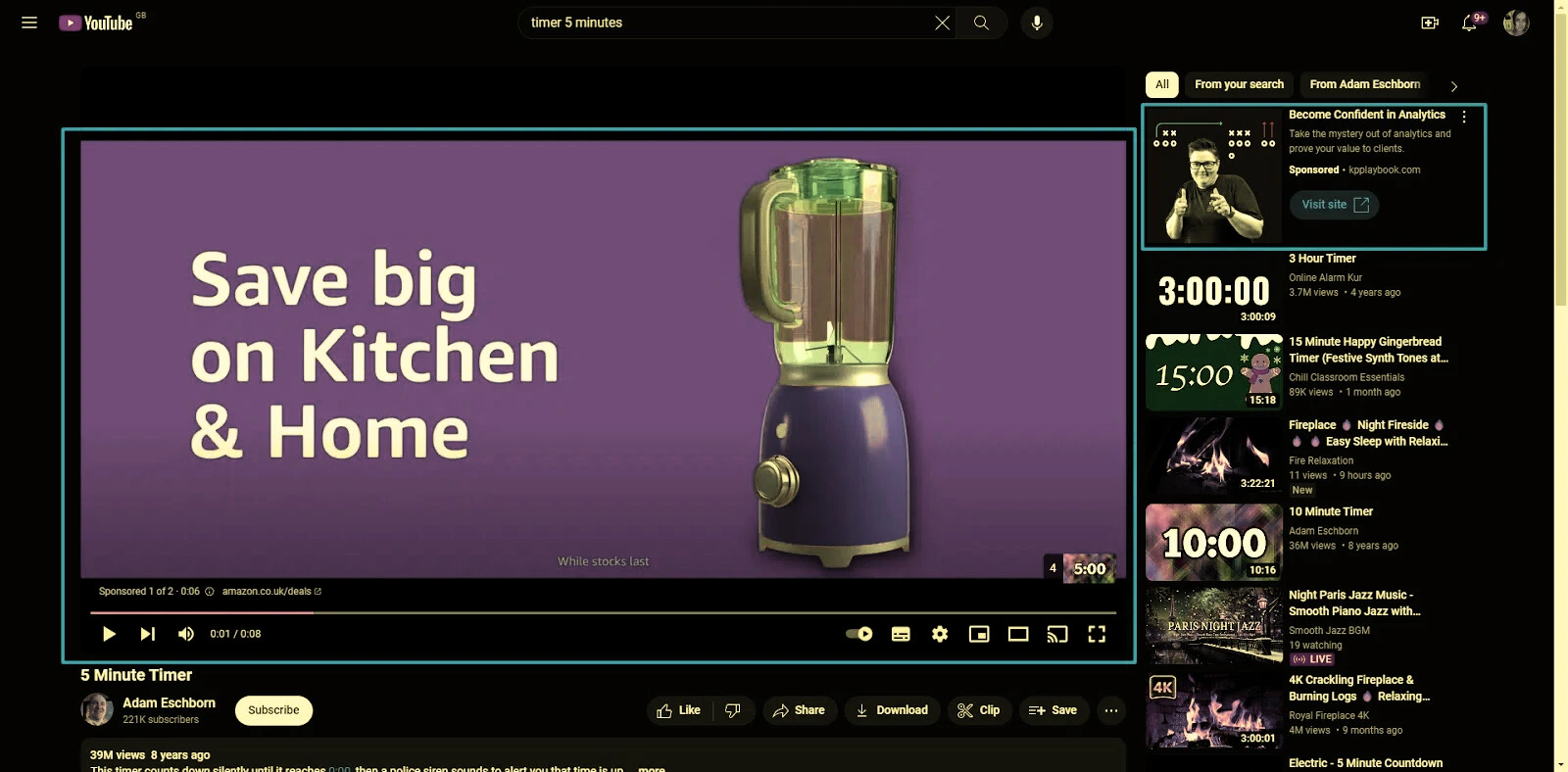 Youtube ads warrington